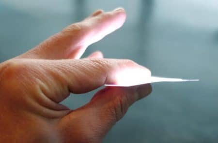 Une startup a trouvé le moyen d’imprimer la lumière sur du papier Lightpaper Rohinni, imprimer la lumière sur du papier