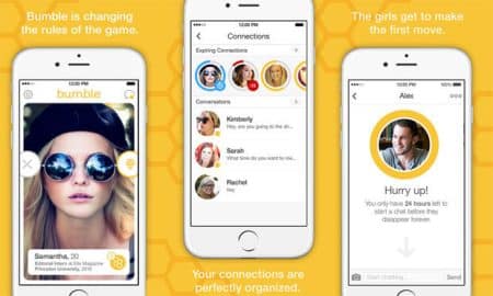 Bumble: l’application Tinder pour les femmes bumble-application