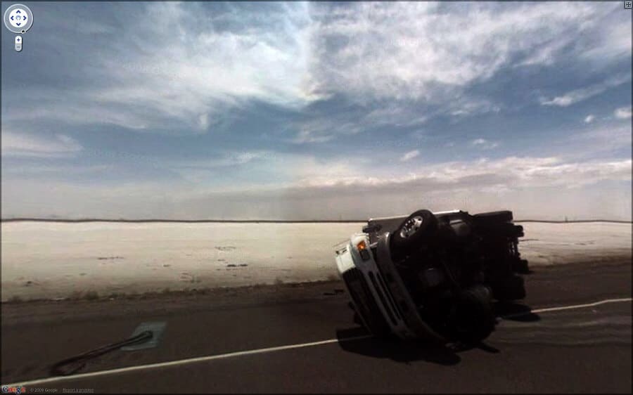 Photos insolites et inattendues sur Google Street View