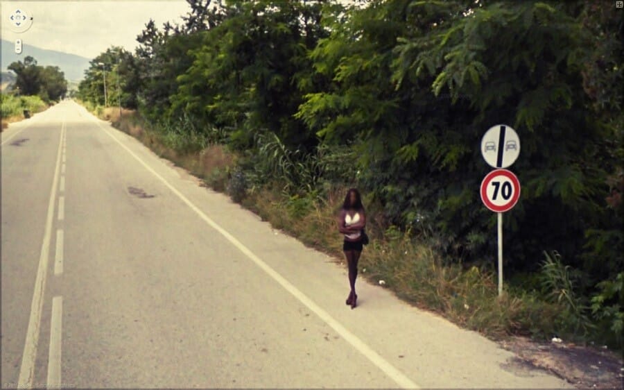 Photos insolites et inattendues sur Google Street View