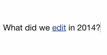 Wikipedia utilise Wikipedia pour faire une vidéo sur l’année 2014 Vidéo Wikipedia, recap 2014