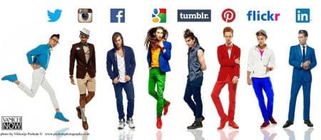 Si les réseaux sociaux étaient réincarnés en mannequins… Viktorija Pashuta réseaux sociaux mannequins