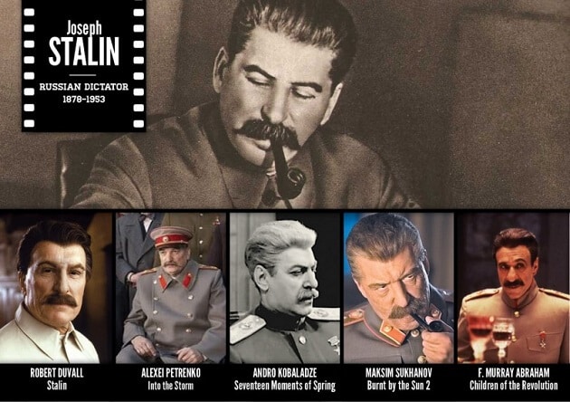 Personnages historiques, acteurs, tv, cinéma