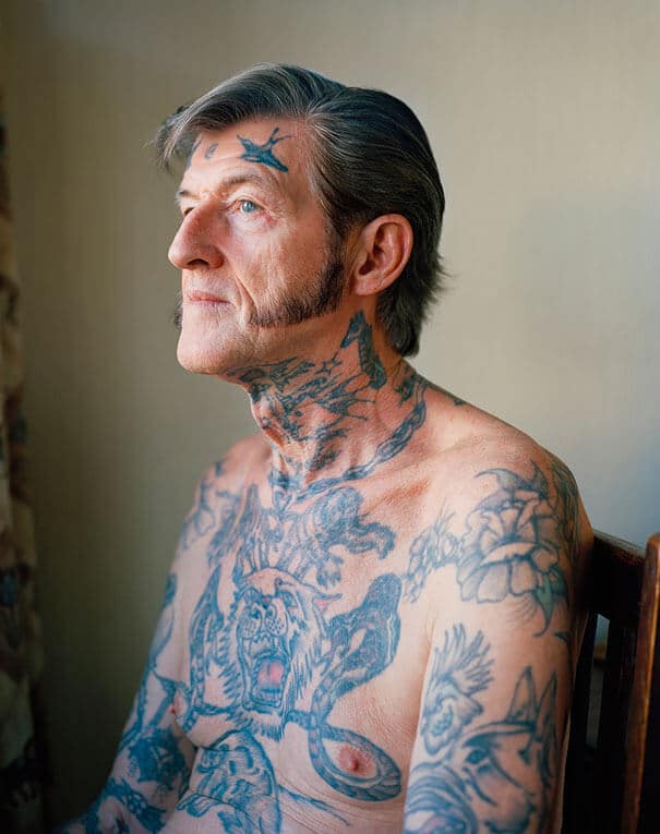 Tatouages personnes âgées, style et mode