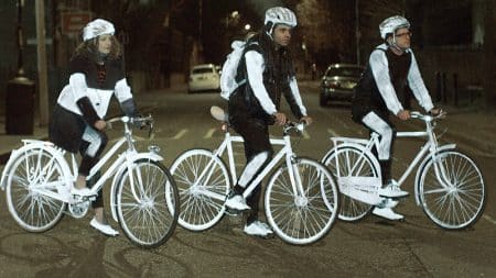 LifePaint, la peinture réfléchissante pour sécuriser les cyclistes la nuit