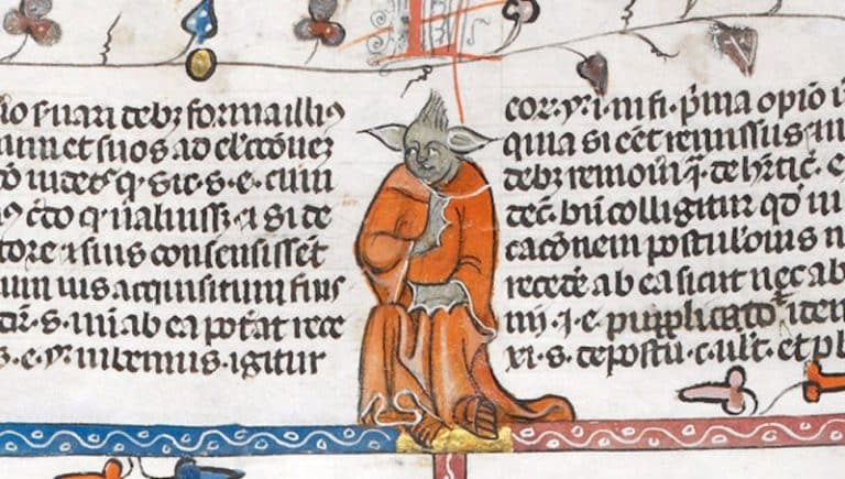 Un sosie de maître Yoda dans un manuscrit 600 ans avant « Star Wars »