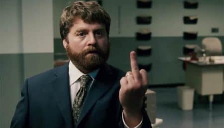 Un supercut de 160 doigts d’honneur au cinéma Flipping the Bird, Supercut, doigts d'honneur-cinema