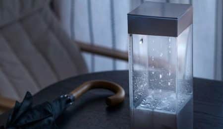 Tempescope, le gadget qui recrée la météo dans une boîte Tempescope, Ken Kawamoto, prévisions météo