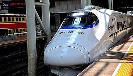 Chine: bientôt des trains à 500 km/h Chine, train à grande vitesse