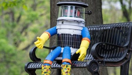 HitchBOT, le robot qui fait du stop, décapité après deux semaines aux États-Unis hitchbot, robot qui fait du stop, decapité