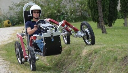 Swincar, la voiture électrique française aux airs d’araignée Swincar véhicule araignée