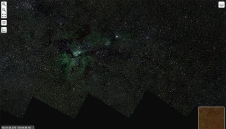 Des astronomes compilent une image de 46 milliards de pixels de la Voie Lactée voie lactée, désert Atacama