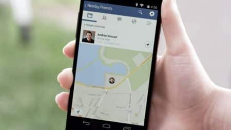 Facebook lance une application de géolocalisation d’amis Nearby Friends, amis à priximite, Facebook