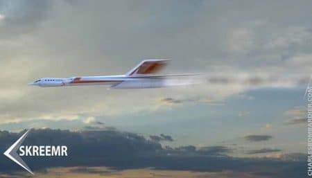 Skreemr, Charles Bombardier, jet