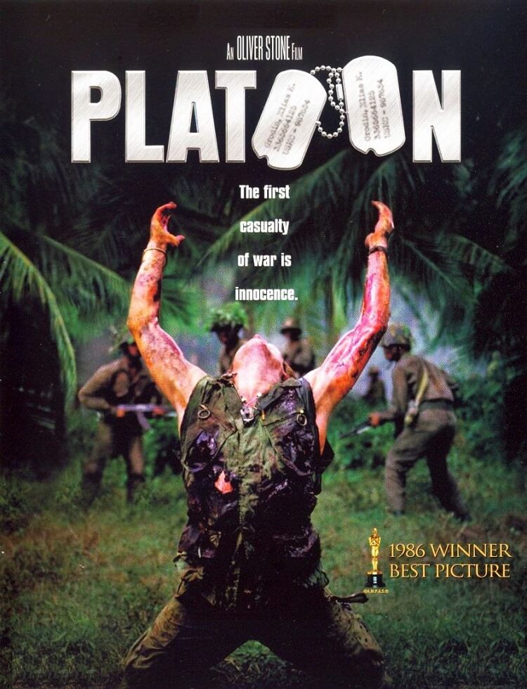 Affiche de film, Platoon