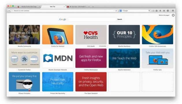 Les tuiles sponsorisées dans Firefox ? Terminé selon Mozilla Mozilla Firefox, publicité, tuiles sponsorisées