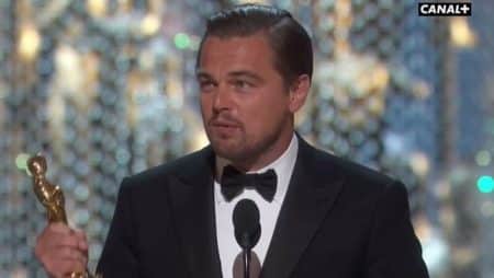 Leonardo DiCaprio reçoit enfin l’Oscar du meilleur acteur ! Leonardo DiCaprio, Oscar