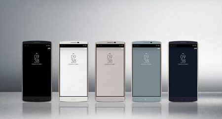 LG, smartphones, 2016