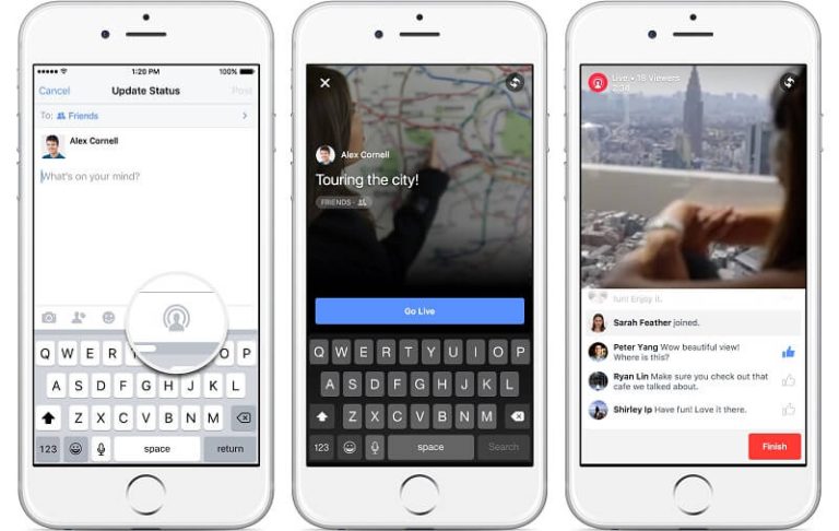 Facebook : les « Live Video » bientôt accessibles à tous les utilisateurs