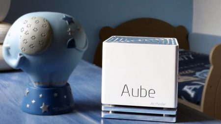 Aube, le purificateur d’air connecté et silencieux Aube, le purificateur d'air connecté