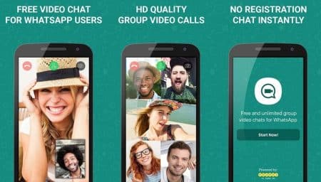 Booyah, l’application pour passer des appels vidéo via WhatsApp ! Booyah, appels vidéo via Whatsapp