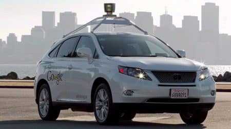 Google Car, accident