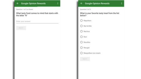 Android N: la course à la dénomination finale est lancée par Google ! Google Opinion Rewards, Android N