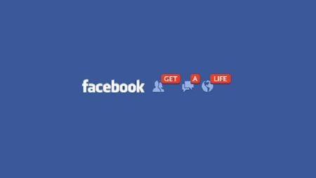 Richard Stallman: « supprimez Facebook et reprenez le contrôle de votre vie » Logo de Facebook detourné, Get a life