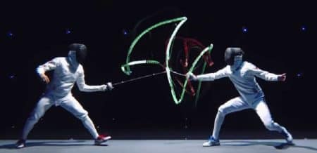La réalité augmentée pour sublimer les combats d’escrime Escrime, Réalité augmentée
