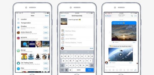 Facebook Messenger permet le partage de fichiers Dropbox