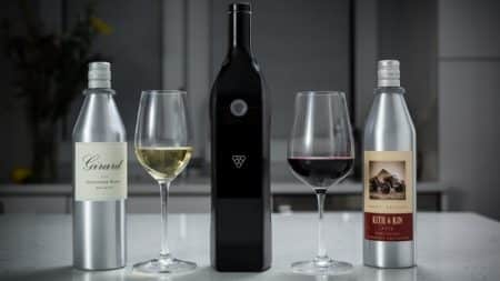 Kuvée, la carafe connectée qui conserve le vin entamé pendant 1 mois Kuvée, bouteille de vin connectée