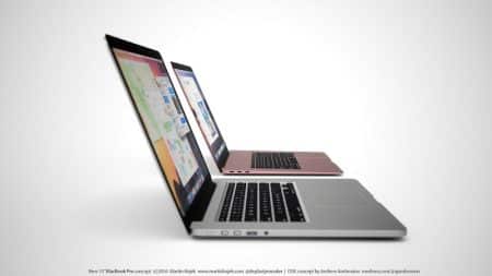 MacBook Pro: un certain nombre de détails confirmés en pagaille Macbook 2016, rendus 3D, Martin Hajek