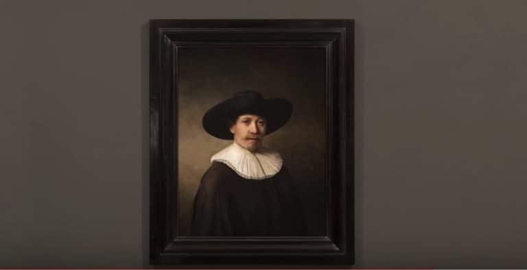 Un nouveau tableau de Rembrandt peint par un robot intelligent