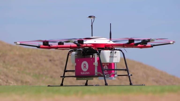 Japon : Rakuten lance « Sora Raku », son service de livraisons par drones