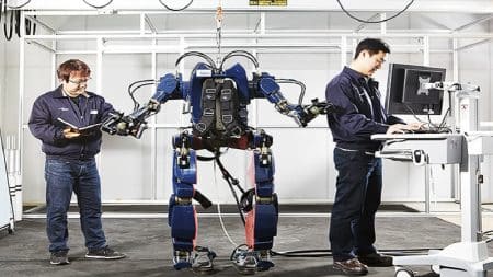 Hyundai présente son exosquelette robotique inspiré d’Iron Man Développement, Exosquelette, Hyundai