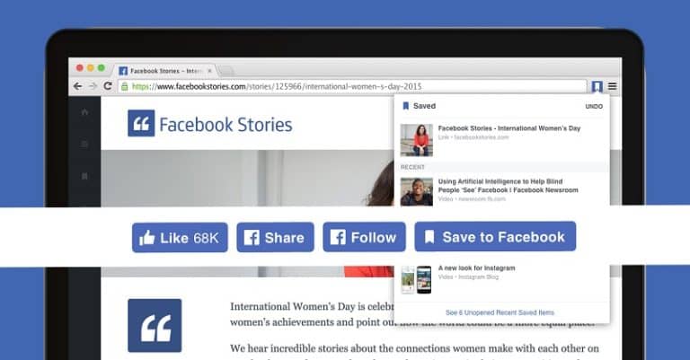 Facebook officialise de nouveaux boutons d’interactions et deux extensions pour Google Chrome
