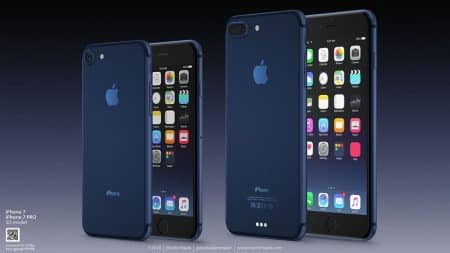 iPhone 7, façade