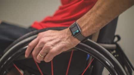 Apple Watch, fauteuil roulant