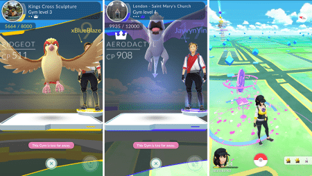Pokémon Go: l’ultime guide pour apprendre à combattre ! Pokémon Go, combat dans une arène