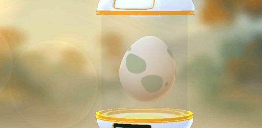 Pokémon Go, incubateur d'oeuf