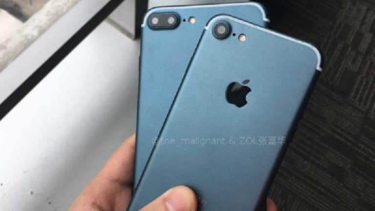 iPhone 7 : le modèle 7 Plus Bleu Nuit aperçu en images