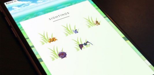Pokémon Go, mise à jour