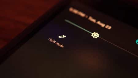 Android 7.0 Nougat, mode nuit