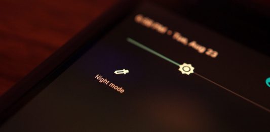 Android 7.0 Nougat, mode nuit