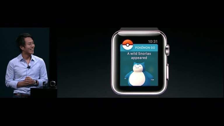 Pokémon Go débarque sur l’Apple Watch !