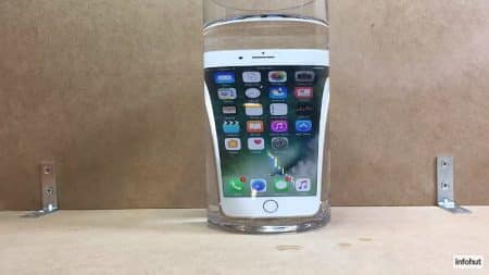 iPhone 7 Plus, immersion sous l'eau