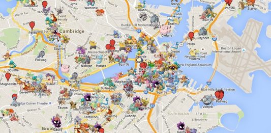 Pokémon Go, Google Maps
