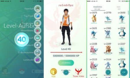 Pokémon Go : tout sur le niveau 40 ! Pokémon Go, niveau 40