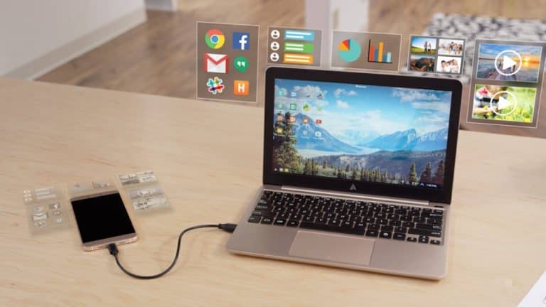 Le Superbook d’Andromium transforme votre smartphone Android en ordinateur portable