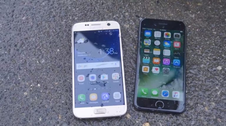 iPhone 7 vs Galaxy S7 : test d’immersion à plus de 3 mètres de profondeur !